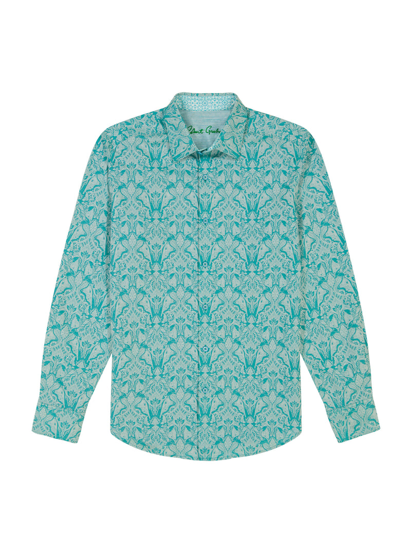 Turquoise Highland Sport Shirt