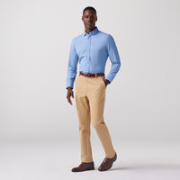 Bateman Dress Shirt - Cornflower Twill