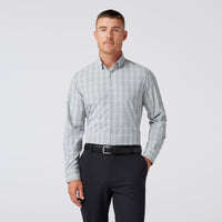 Leeward Dress Shirt - Aluminum Glen Check