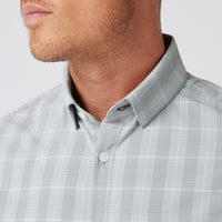 Leeward Dress Shirt - Aluminum Glen Check