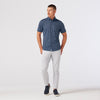 Haylard Dress Shirt - Navy Tonal Texture