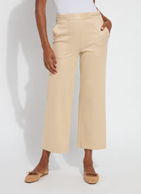 Hayes Braided Wide Leg - Raffia