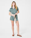 AirEssentials Half Zip Romper - Fennel