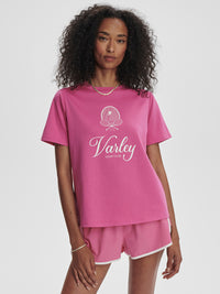 Coventry Branded Tee - Ibis Rose