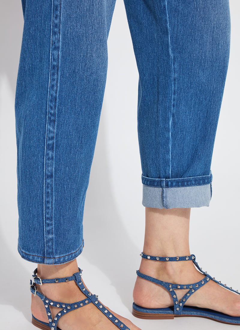 Winslet Cuffed Barrel Crop Jeans