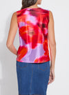 Rosario Draped Printed Top