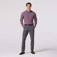 Leeward Dress shirt - Eggplant Levi Mizzen + Main