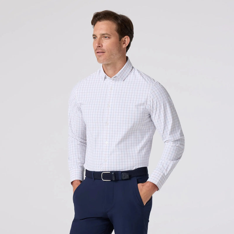 Leeward Dress shirt - Lavender Haze Plaid Mizzen + Main
