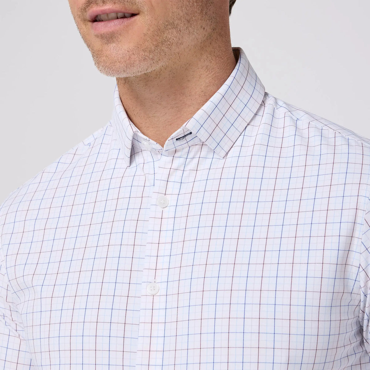 Leeward Dress shirt - Lavender Haze Plaid Mizzen + Main