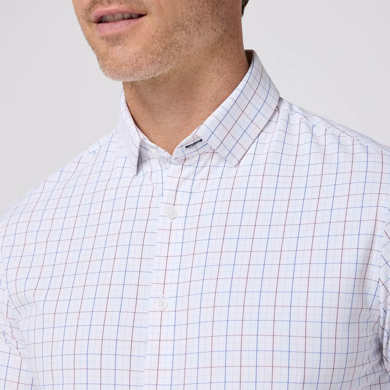 Leeward Dress shirt - Lavender Haze Plaid Mizzen + Main