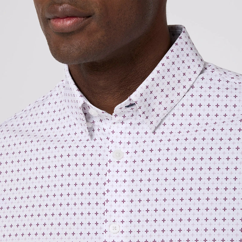 Leeward Dress shirt - Eggplant Hatch Mizzen + Main