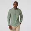 Leeward Dress shirt - Olive Pressed Diamond Mizzen + Main