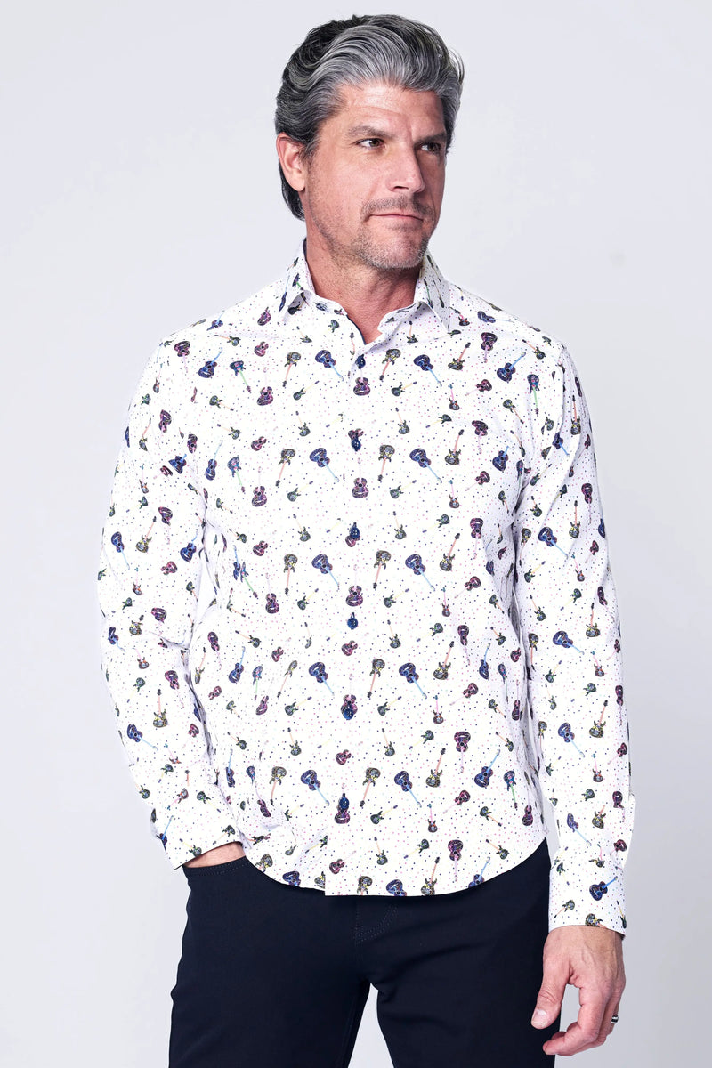 Multi Guitar Sport Shirt 7 Downie St.