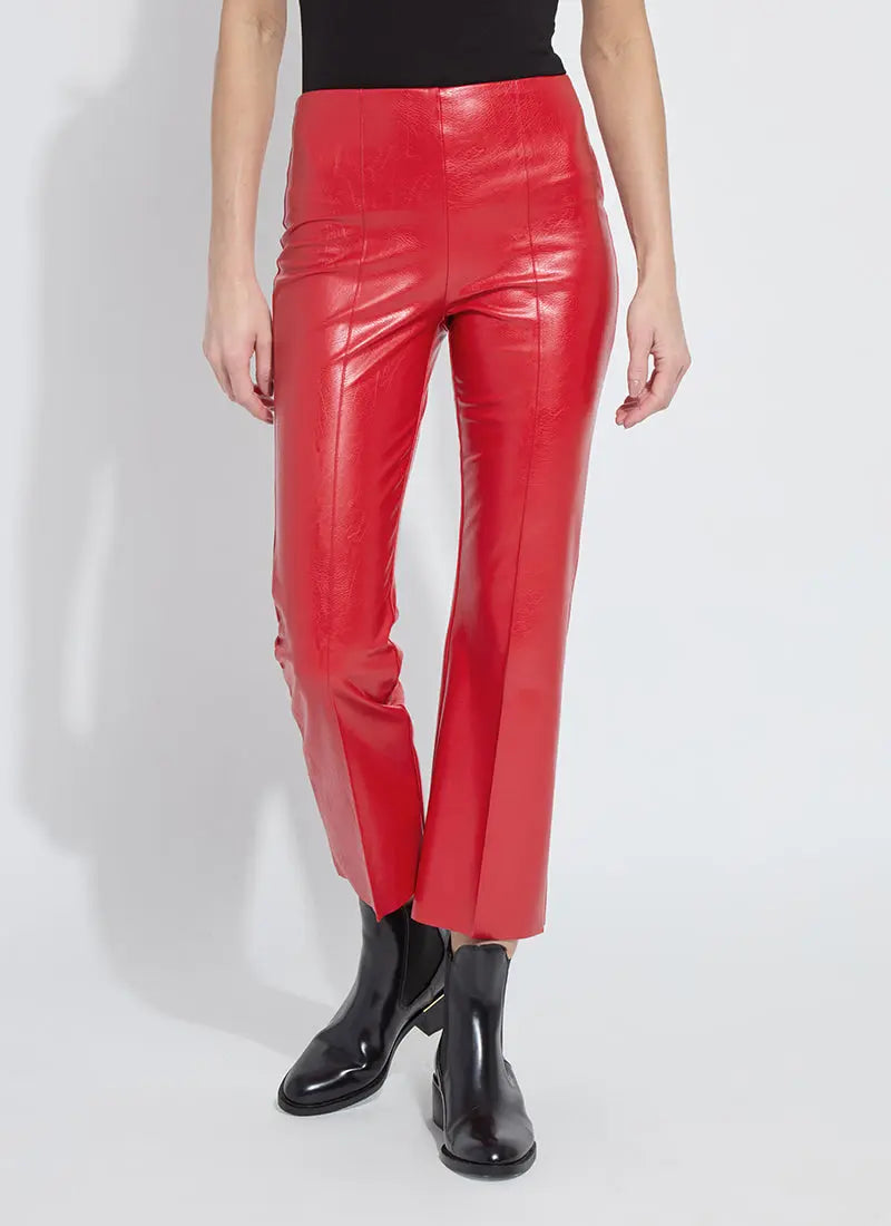 Ankle Elysse Vegan Leather - Extra Ordinary Red Lysse