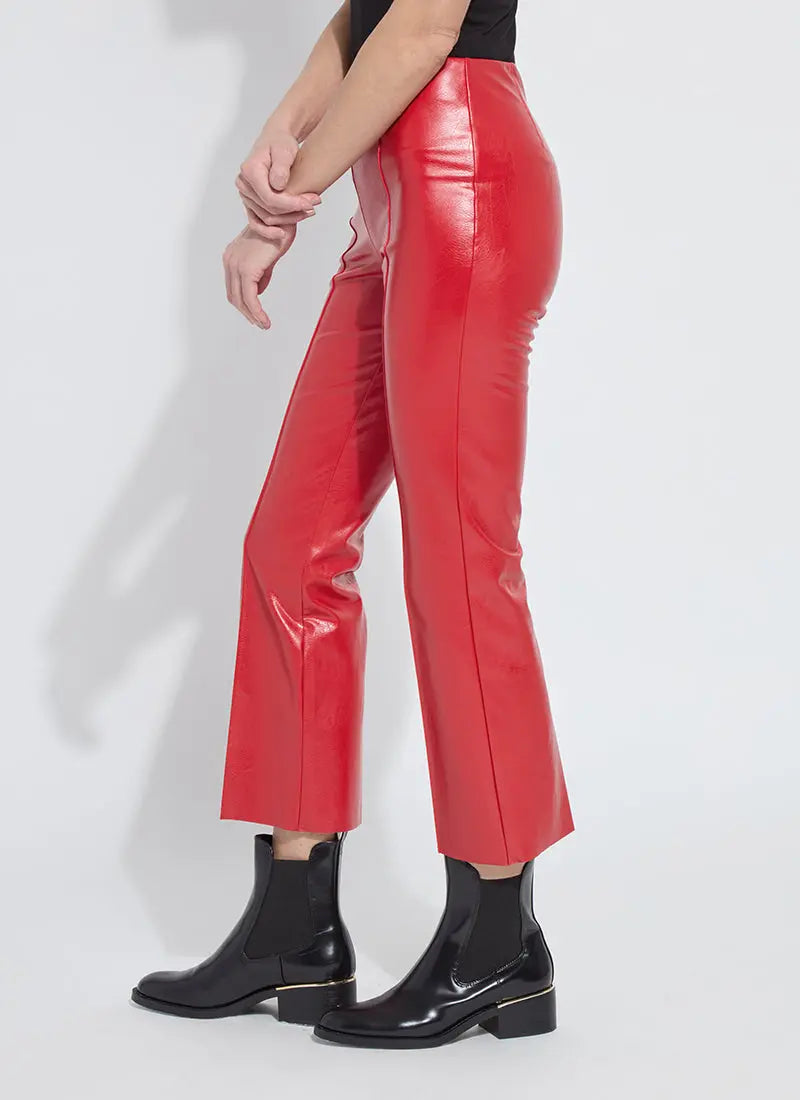 Ankle Elysse Vegan Leather - Extra Ordinary Red Lysse