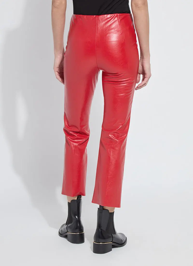 Ankle Elysse Vegan Leather - Extra Ordinary Red Lysse