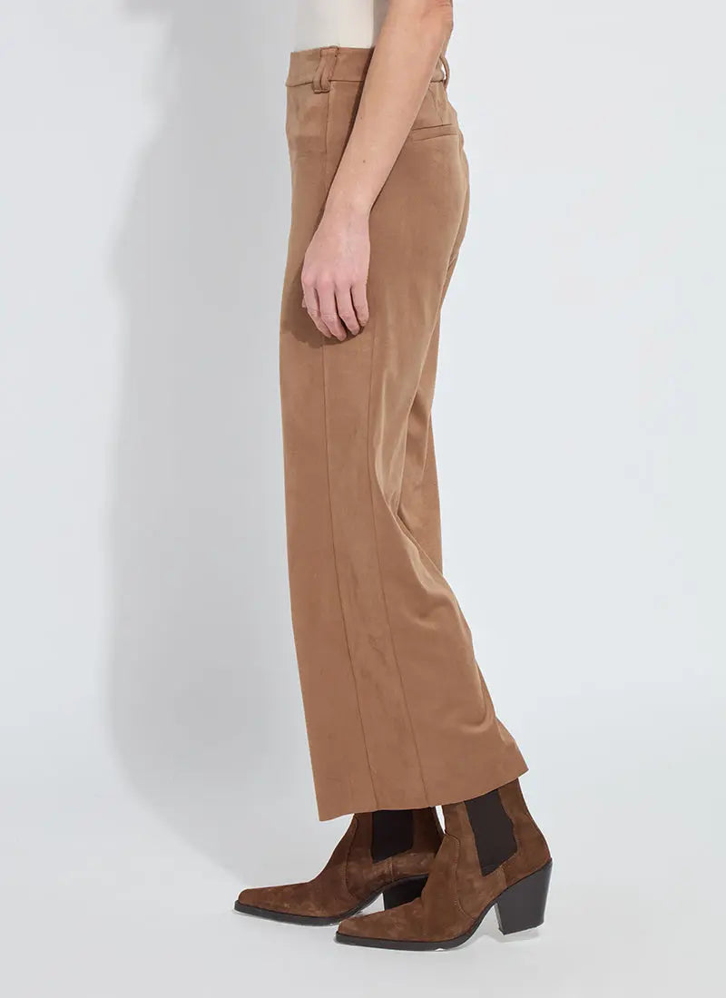 Vionette Suede Wide Leg Trouser Lysse