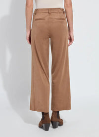 Vionette Suede Wide Leg Trouser Lysse