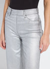 Metallic Coated Wide Leg Denim Lysse
