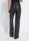 Azra Wide Leg Vegan Leather Pant Lysse