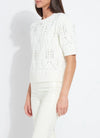 Hadley Embellished Cable Sweater Lysse