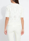 Hadley Embellished Cable Sweater Lysse