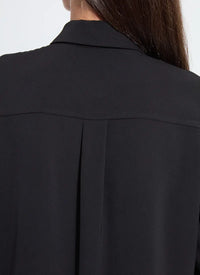 Lizeth Embellished Tuxedo Shirt Lysse