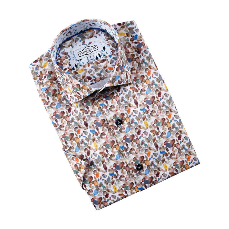 ABSTRACT SHORT SLEEVE SPORT SHIRT 7 Downie St.