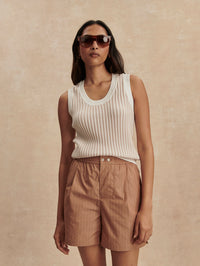 Aldcroft Stitch Knit Tank