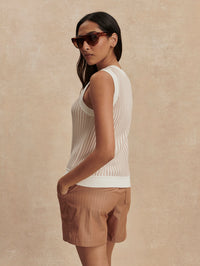 Aldcroft Stitch Knit Tank
