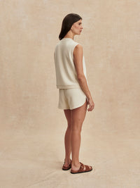 Marla Button Placket Tank