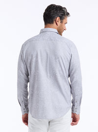 Hudson Grey Paisley Sport Shirt