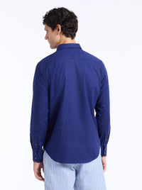 Hudson Navy Paisley Sport Shirt