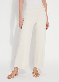 Erin Wide Leg Denim - Cream