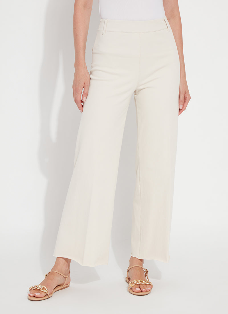 Erin Wide Leg Denim - Cream
