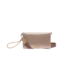 Emery Pink Sparkle Uptown Crossbody Bag