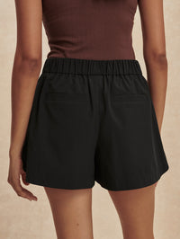 Nila Mid-Rise Short 3.5" - Black