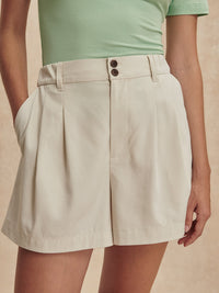 Tansy Woven Short 3 - Ivory