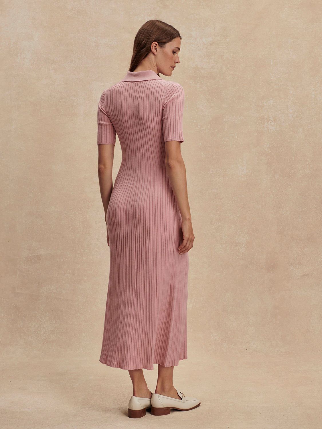 Joey Knit Maxi Dress - Zephyr Mauve