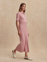 Joey Knit Maxi Dress - Zephyr Mauve
