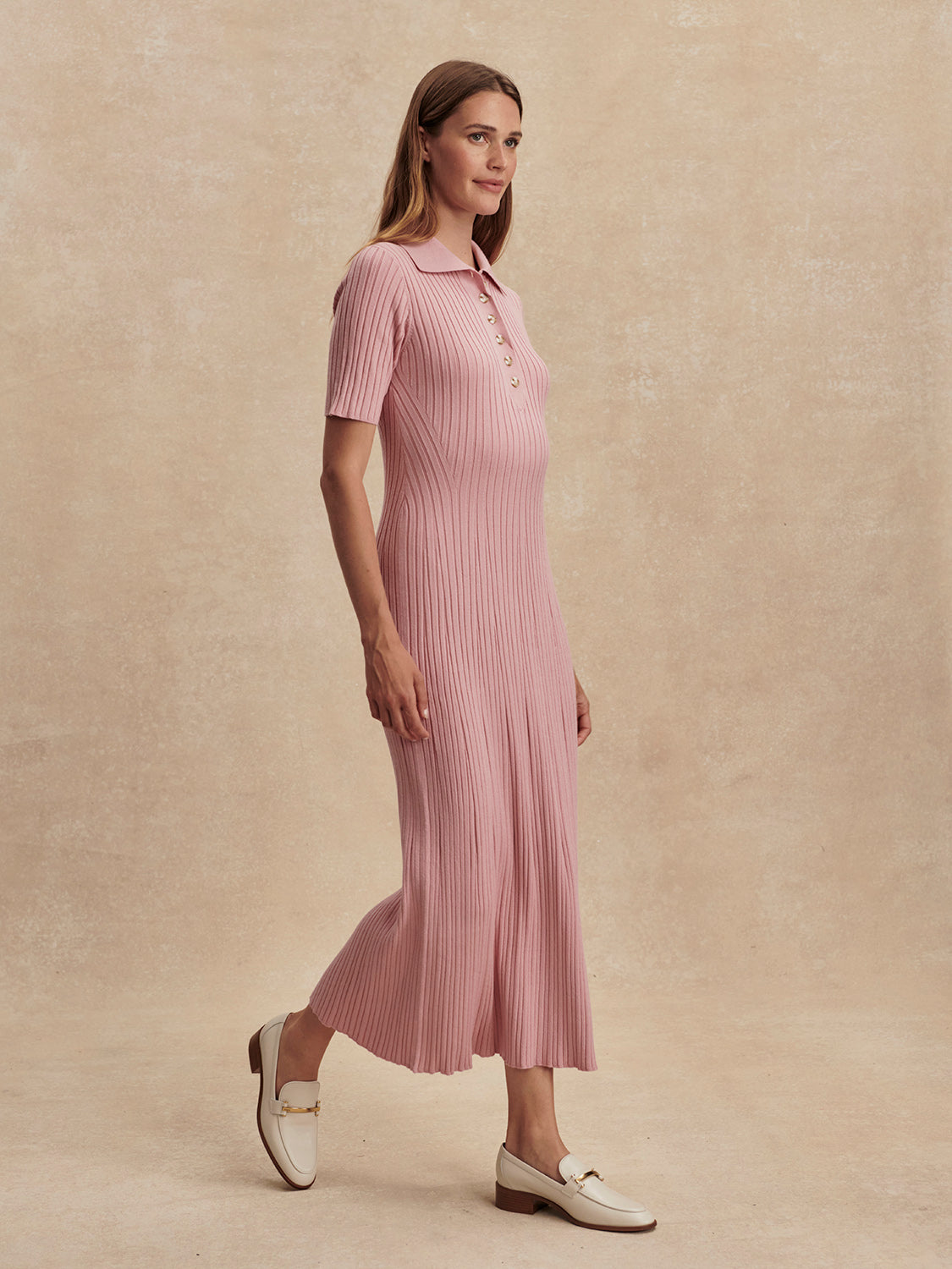 Joey Knit Maxi Dress - Zephyr Mauve
