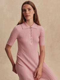 Joey Knit Maxi Dress - Zephyr Mauve