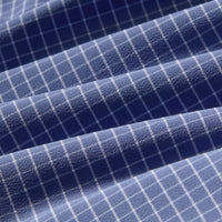 Leeward No Tuck Dress Shirt - Blue Window Pane