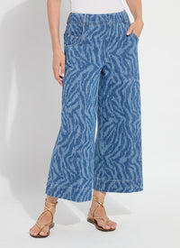 Leo Palazzo Denim Pants