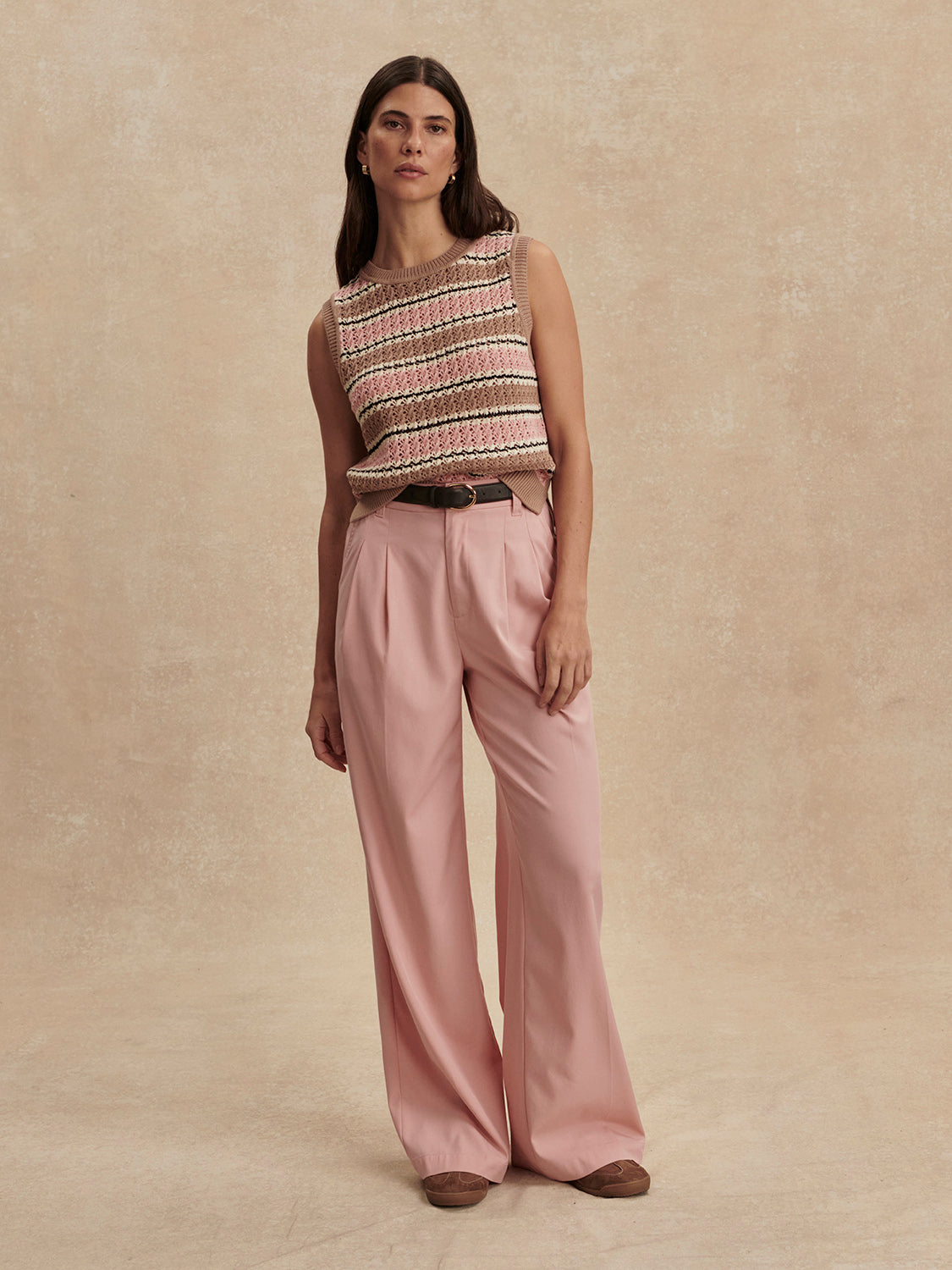 Deeley Stripe Stitch Tank