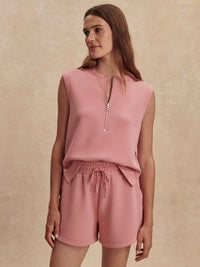 Coulter High Rise Short 3.5 - Brandy Rose