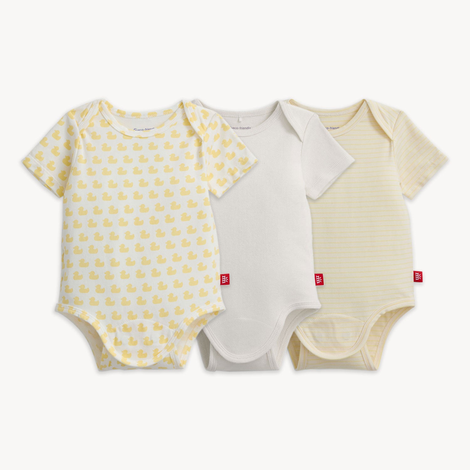 Organic Cotton Bodysuit 3pc Pack