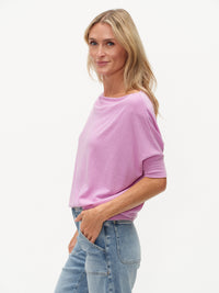 Short Sleeve Anywhere Top - Violet
