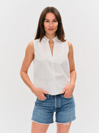 MONROE | POPLIN SHIRTING TOP
