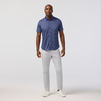 Halyard SS Dress Shirt - Midnight Navy